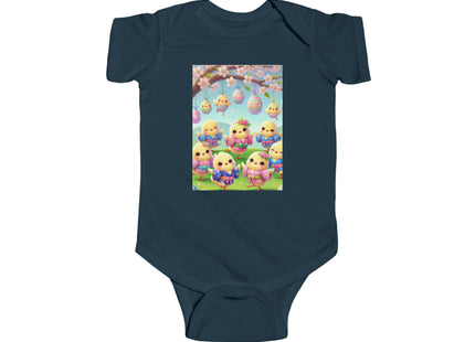 Easter Chicks and Springtime Wishes Infant Fine Jersey Bodysuit