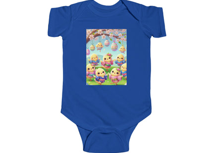 Easter Chicks and Springtime Wishes Infant Fine Jersey Bodysuit