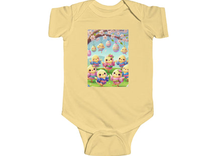 Easter Chicks and Springtime Wishes Infant Fine Jersey Bodysuit