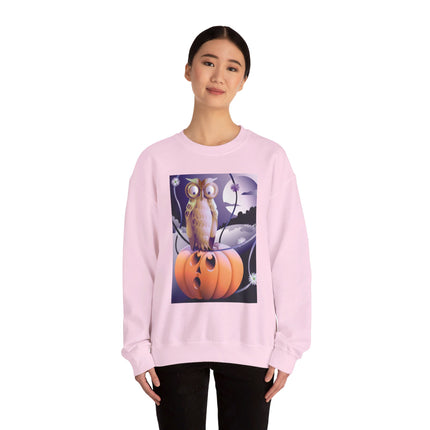 The Startled Pumpkin Unisex Heavy Blend™ Crewneck Sweatshirt