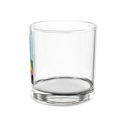 Art Deco Christmas Elegance Rocks Glass, 10oz