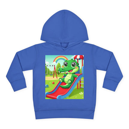 Playground Crocodile Joy Toddler Pullover Fleece Hoodie