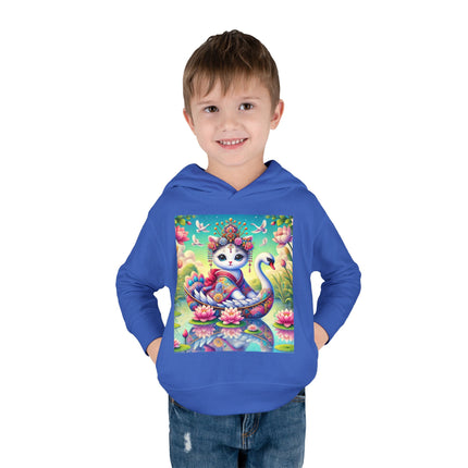 Geisha Kitten’s River Voyage Toddler Pullover Fleece Hoodie