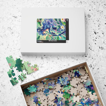 Fairy of the Koi Pond Puzzle (110, 252, 520-piece)
