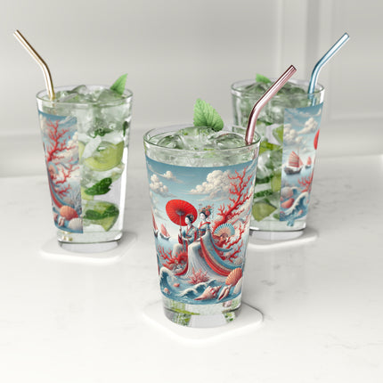 Ladies by the Quiet Sea Pint Glass, 16oz