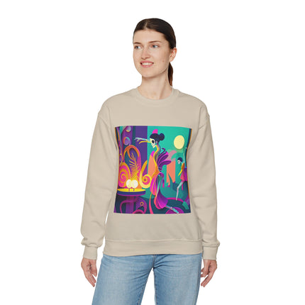Dance of the Skeleton Ballerinas Unisex Heavy Blend™ Crewneck Sweatshirt
