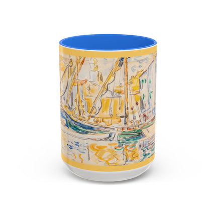 Saint-Tropez by Paul Signac Colorful Mugs (11oz, 15oz)