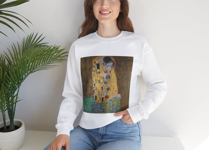 The Kiss by Gustav Klimt Heavy Blend™ Crewneck Sweatshirt