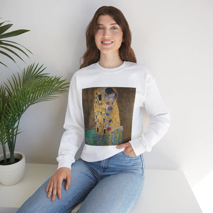 The Kiss by Gustav Klimt Heavy Blend™ Crewneck Sweatshirt