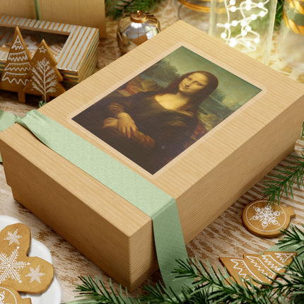 Mona Lisa by Leonardo da Vinci Kiss-Cut Stickers (4 Sizes)