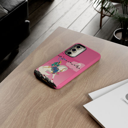 Samurai Princess on the White Steed Phone Case – Epic Grace & Mythic Power