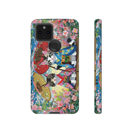 Kimono Kitties Phone Cases