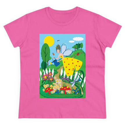 Garden Magic Women's Midweight Cotton Tee