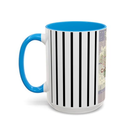 Wrapped in Elegance Colorful Mugs (11oz, 15oz)