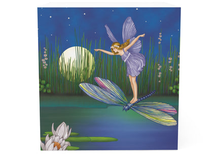 Fairy on a Dragonfly by Ida Rentoul Note Cube