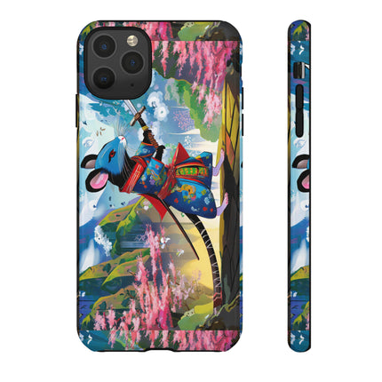 Cyber Samurai Rat Phone Cases