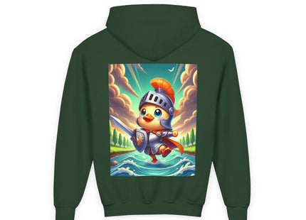 Valiant Duck Youth Heavy Blend Hooded Sweatshirt
