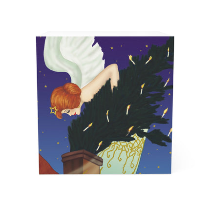 The Christmas Angel Note Cube
