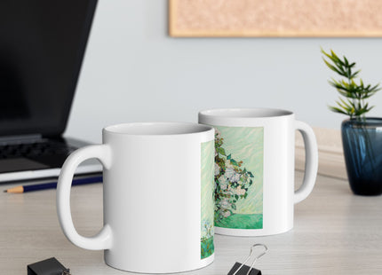 Roses by Vincent Van Gogh Ceramic Mug (11oz, 15oz)