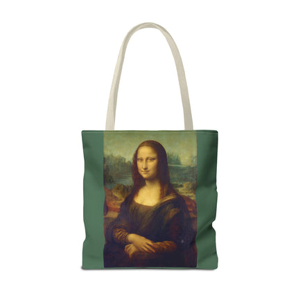 Mona Lisa by Leonardo da Vinci Tote Bag (AOP)