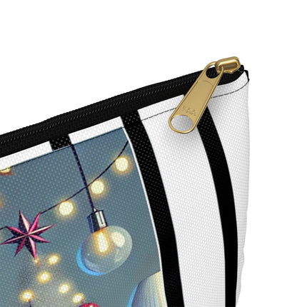 Whimsical Christmas Tea Party Accessory Pouch