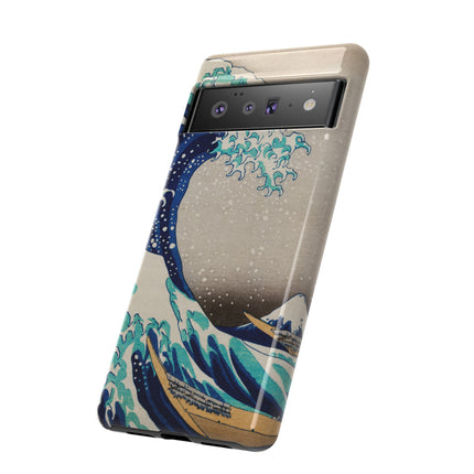 The Great Wave off Kanagawa by Katsushika Hokusai Phone Cases