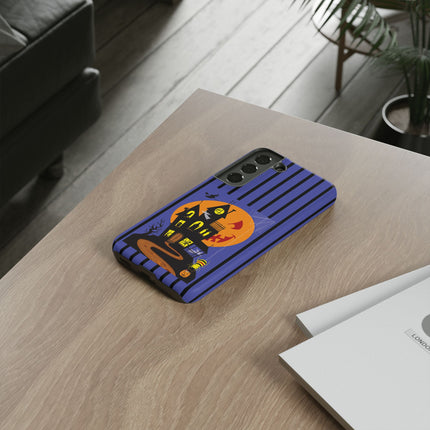 Halloween Night at the Haunted House Phone Cases