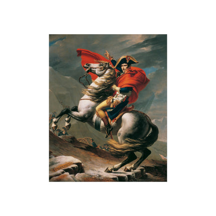 Napoleon Crossing the Alps by Jacques-Louis David Fine Art Posters