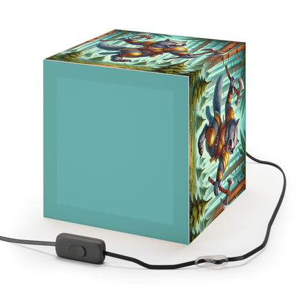 🐾⚔️ The Wolverine Vanguard Light Cube Lamp – Untamed Strength & Fearless Resolve