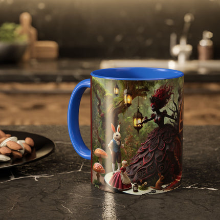Malice in Wonderland – Gothic Halloween Colorful Mugs (11oz, 15oz)