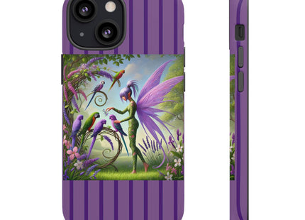 Lavender-Winged Fairy Phone Cases