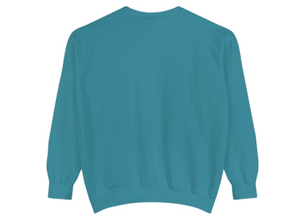 Water Lilies and Japanese Bridge by Claude Monet Unisex Garment-Dyed Sweatshirt