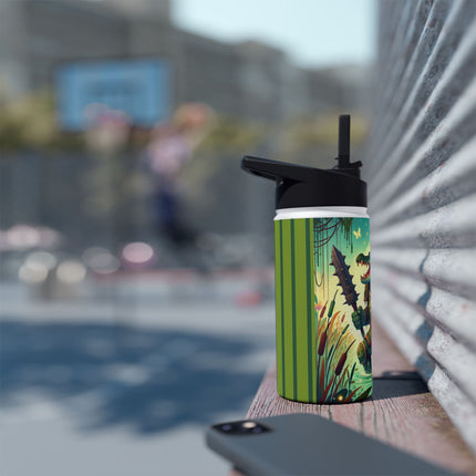 Swamp Tyrant Stainless Steel Water Bottle, Standard Lid