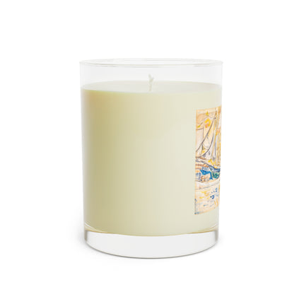 Saint-Tropez by Paul Signac Scented Candle - Full Glass, 11oz - The White Tea & Fig, The Lavender & Sage, and The Ocean Mist & Moss