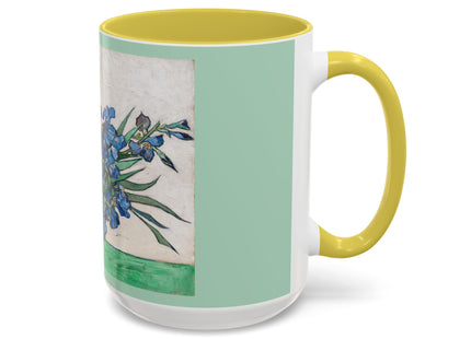 Irises by Vincent Van Gogh Colorful Mugs (11oz, 15oz)