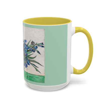 Irises by Vincent Van Gogh Colorful Mugs (11oz, 15oz)