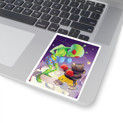Cosmic Clash Kiss-Cut Stickers (4 Sizes)