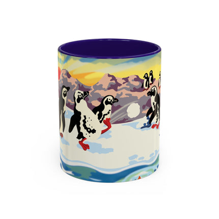 Snowball Shenanigans Colorful Mugs (11oz, 15oz)