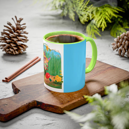 Spring Fairies & Floral Delights Colorful Mugs (11oz, 15oz)