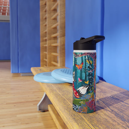 Whimsical Woodland Stainless Steel Water Bottle