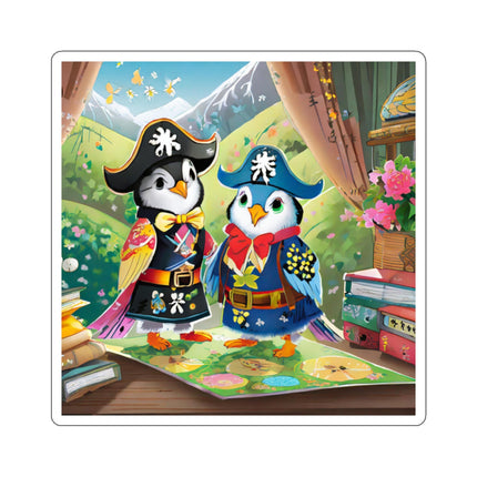 Ahoy, Matey! Kiss-Cut Stickers (4 Sizes)