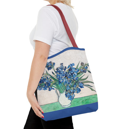Irises by Vincent Van Gogh Tote Bag (AOP)