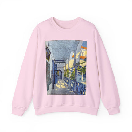 Gallery of a Moroccan Riad by George Gaudion Heavy Blend™ Crewneck Sweatshirt