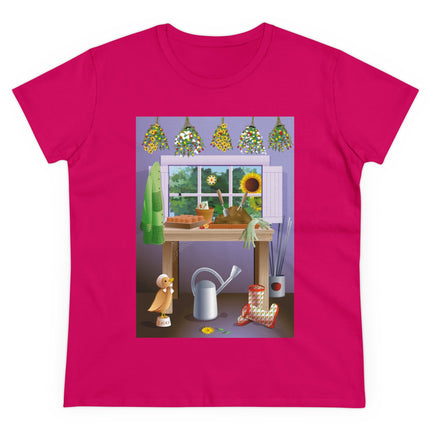 A Gardener's Haven Women's Midweight Cotton Tee