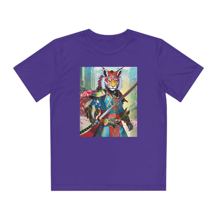 Cyberpunk Samurai Youth Competitor Tee