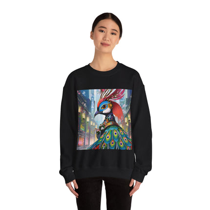 Techno Plumes Unisex Heavy Blend™ Crewneck Sweatshirt