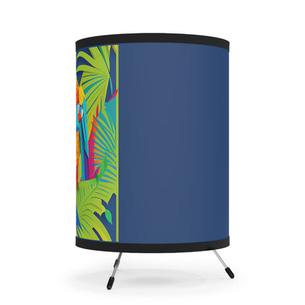 Colorful Macaws Tripod Lamp