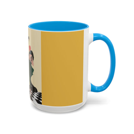 The Marionette Colorful Mugs – Theatrical Glamour & Cabaret Elegance