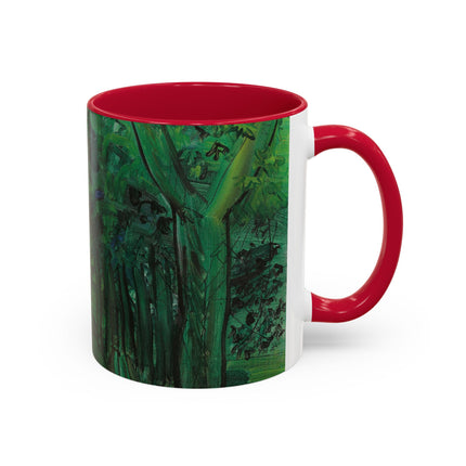 Route en forêt by Raoul Dufy Colorful Mugs (11oz, 15oz)
