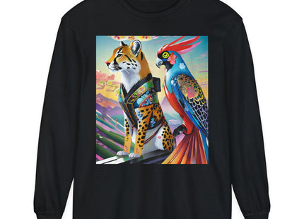 Cybernetic Duets Garment-dyed Long Sleeve T-Shirt